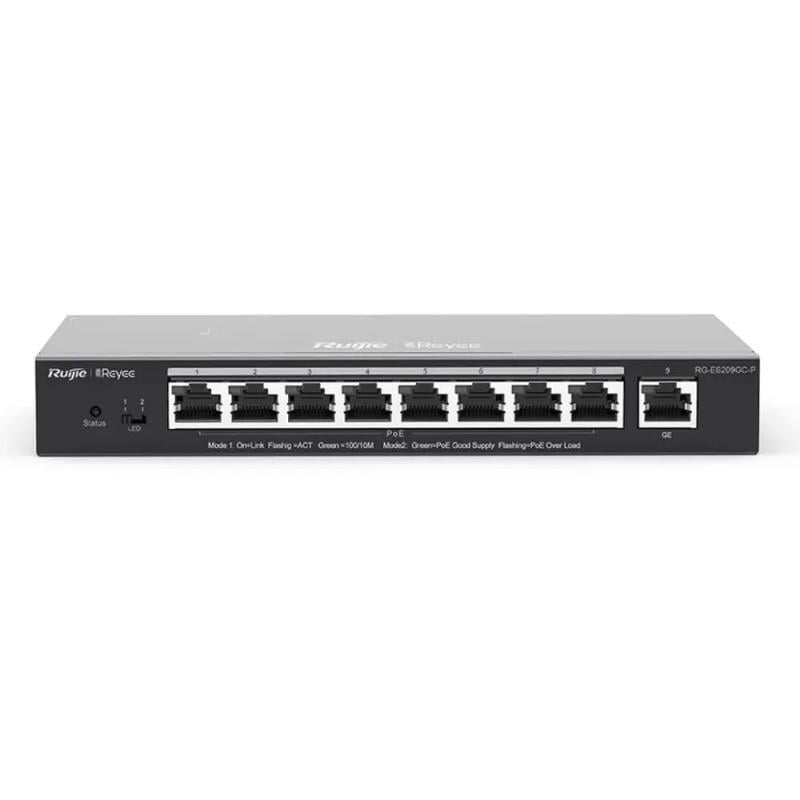 Коммутатор управляемый Ruijie RG-ES209GC-P POE 9 портов