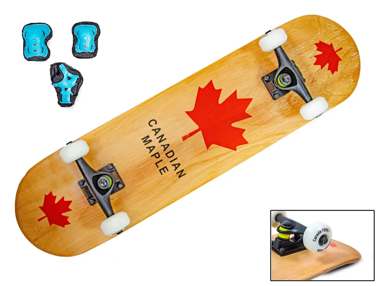Скейтборд с защитой Canada 100 кг.