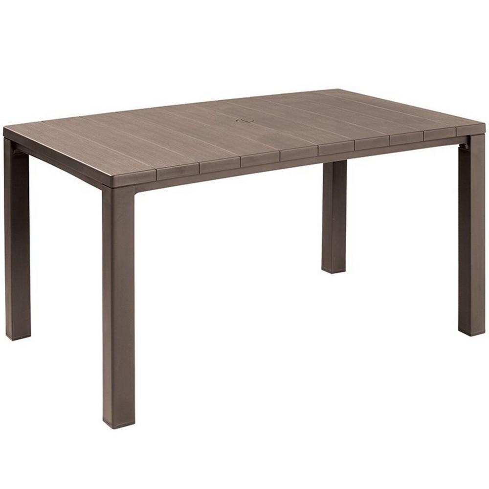 Стіл садовий Keter Julie dining table box Капучино (247104)