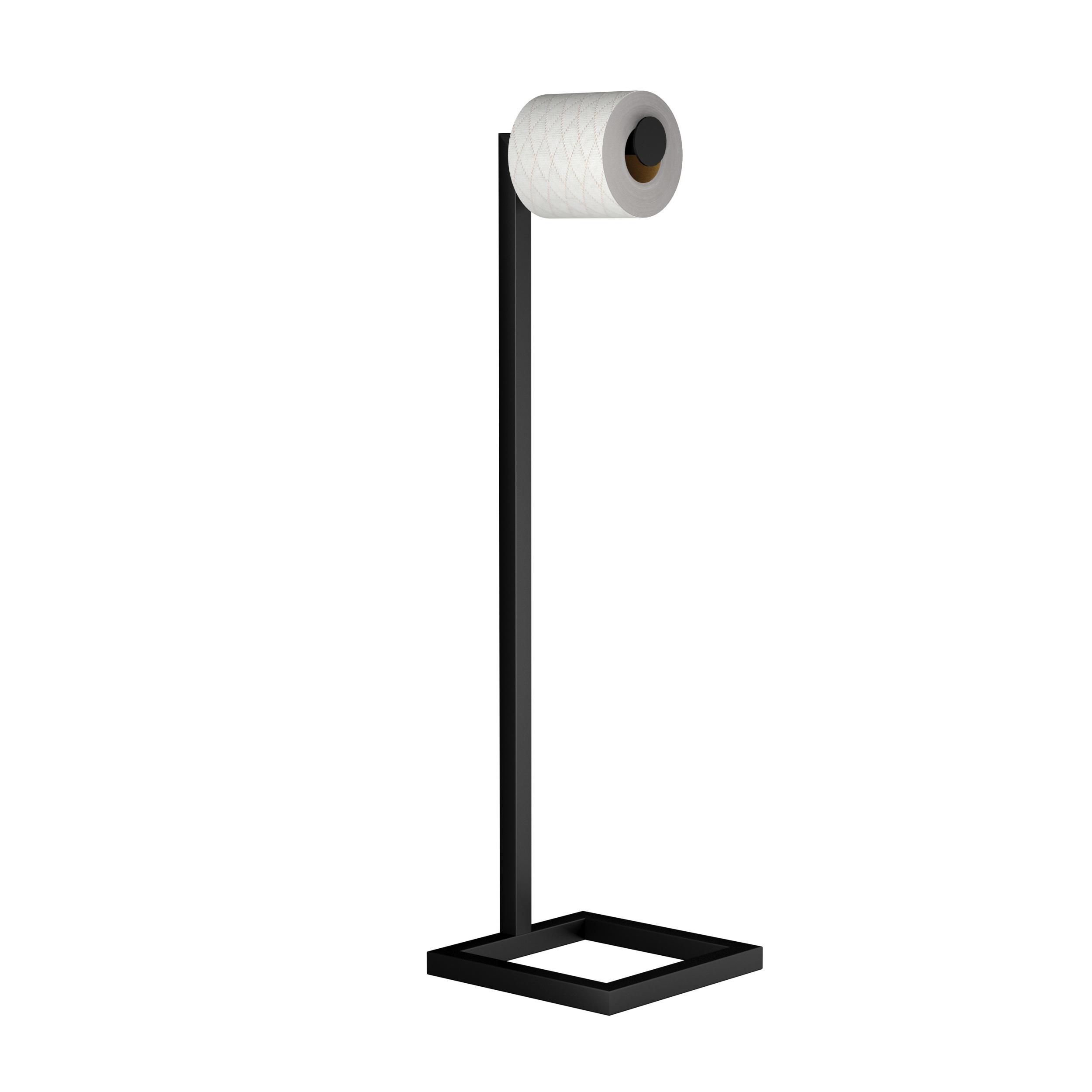 Стойка-держатель Orizon LOFT B для туалетной бумаги из металла Черный матовый - фото 3 Стойка-держатель Orizon LOFT B для туалетной бумаги из металла Черный матовый - фото 3