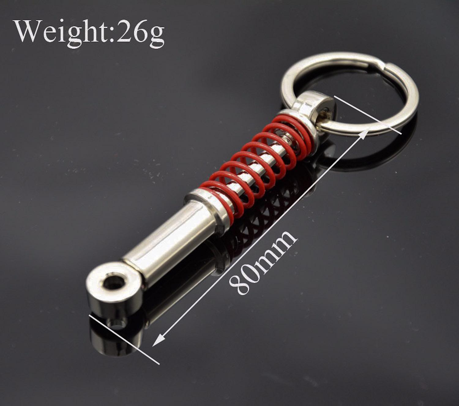 Брелок для ключей Автомобильный амортизатор металлический Красный (99_20_0_1С) - фото 4