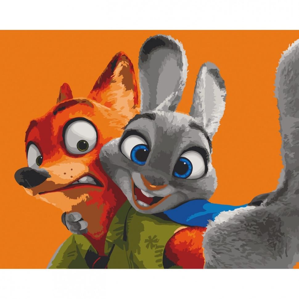 Картина по номерам ART CRAFT Стражи Зверополиса 40x50 см (ACR-B-11646-AC)