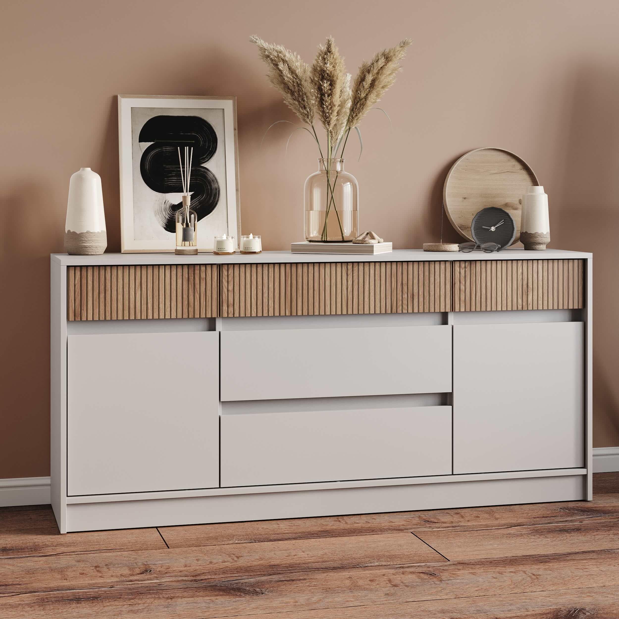 Комод Стайл 1600 1602х754х390 мм Кашемир/Канелла (11501)