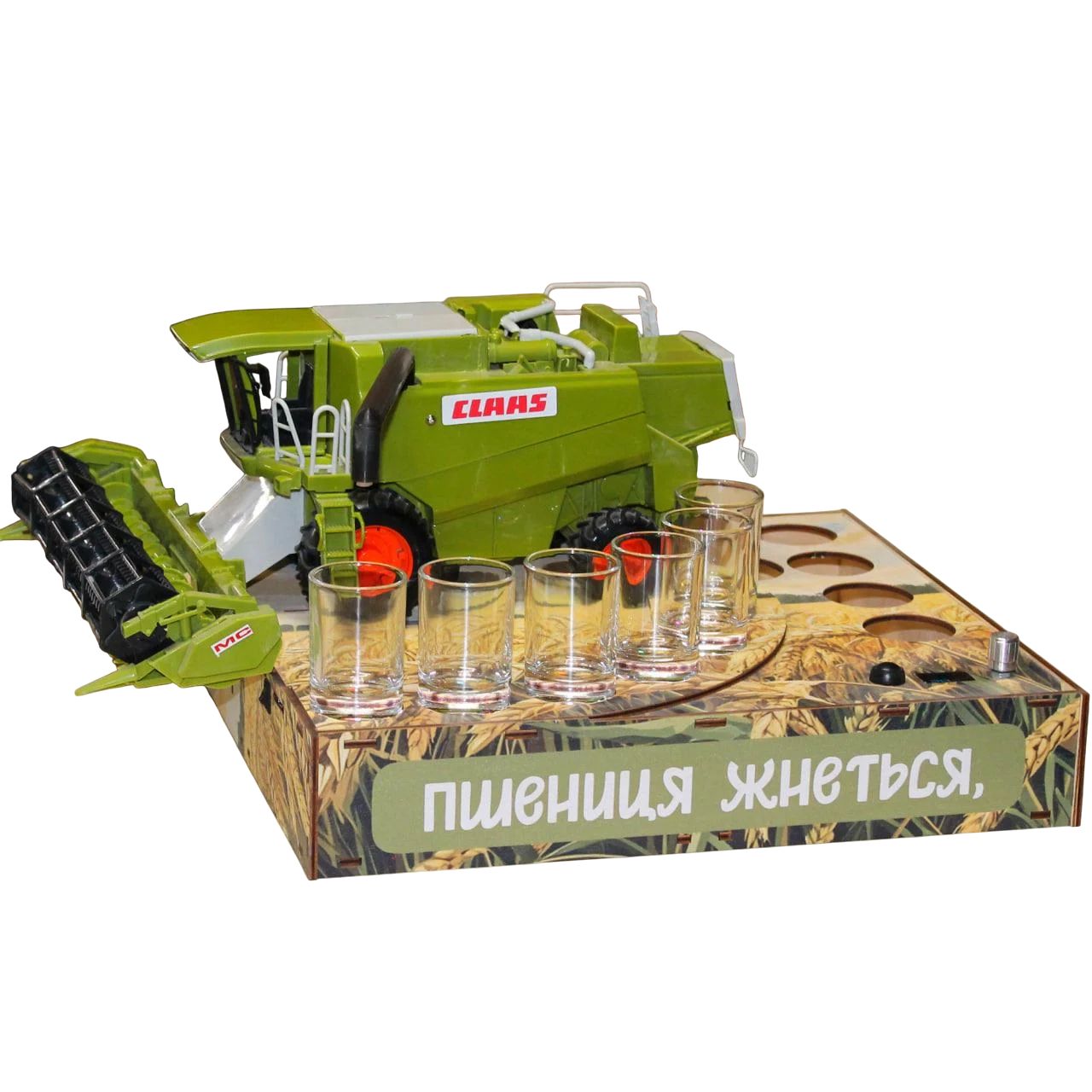 Наливатор Комбайн з печаткою на 6 чарок (SP93195)