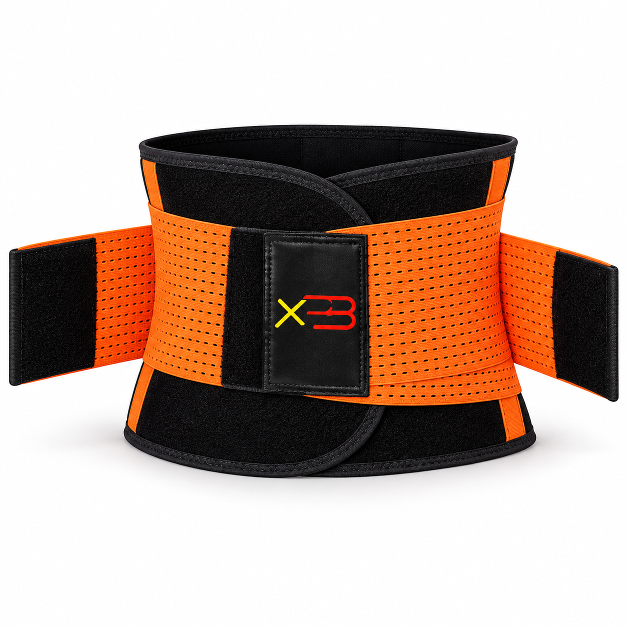 Пояс для талії Xtreme Power Belt X3 з подвійною компресією Помаранчевий (37184)