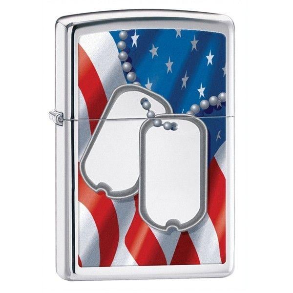 Запальничка ZIPPO 28291 Flag/Dog Tags