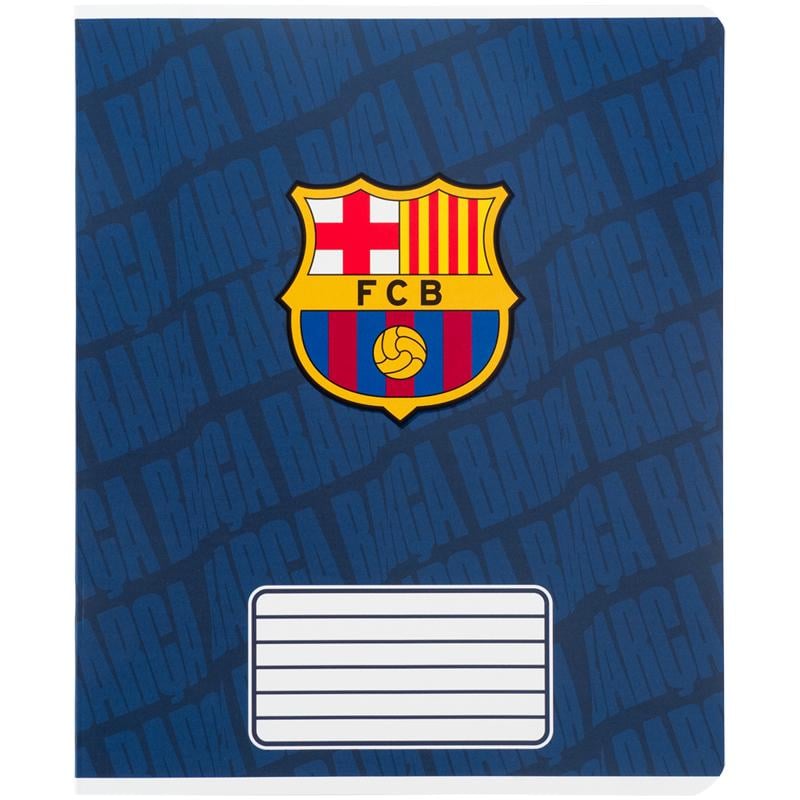 Тетрадь школьная KITE FC Barcelona клетка 18 л. (BC26-236)