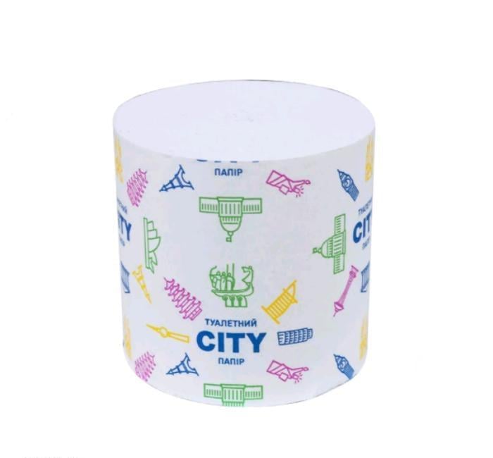 Туалетная бумага City 50 м 48 шт. (1110) Туалетная бумага City 50 м 48 шт. (1110)