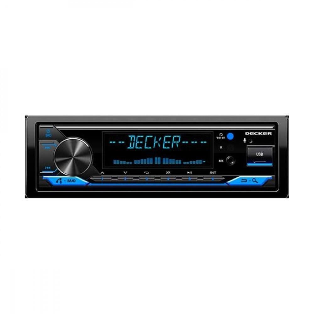 Автомагнитола Decker MDR-124 BT 1DIN (103410)