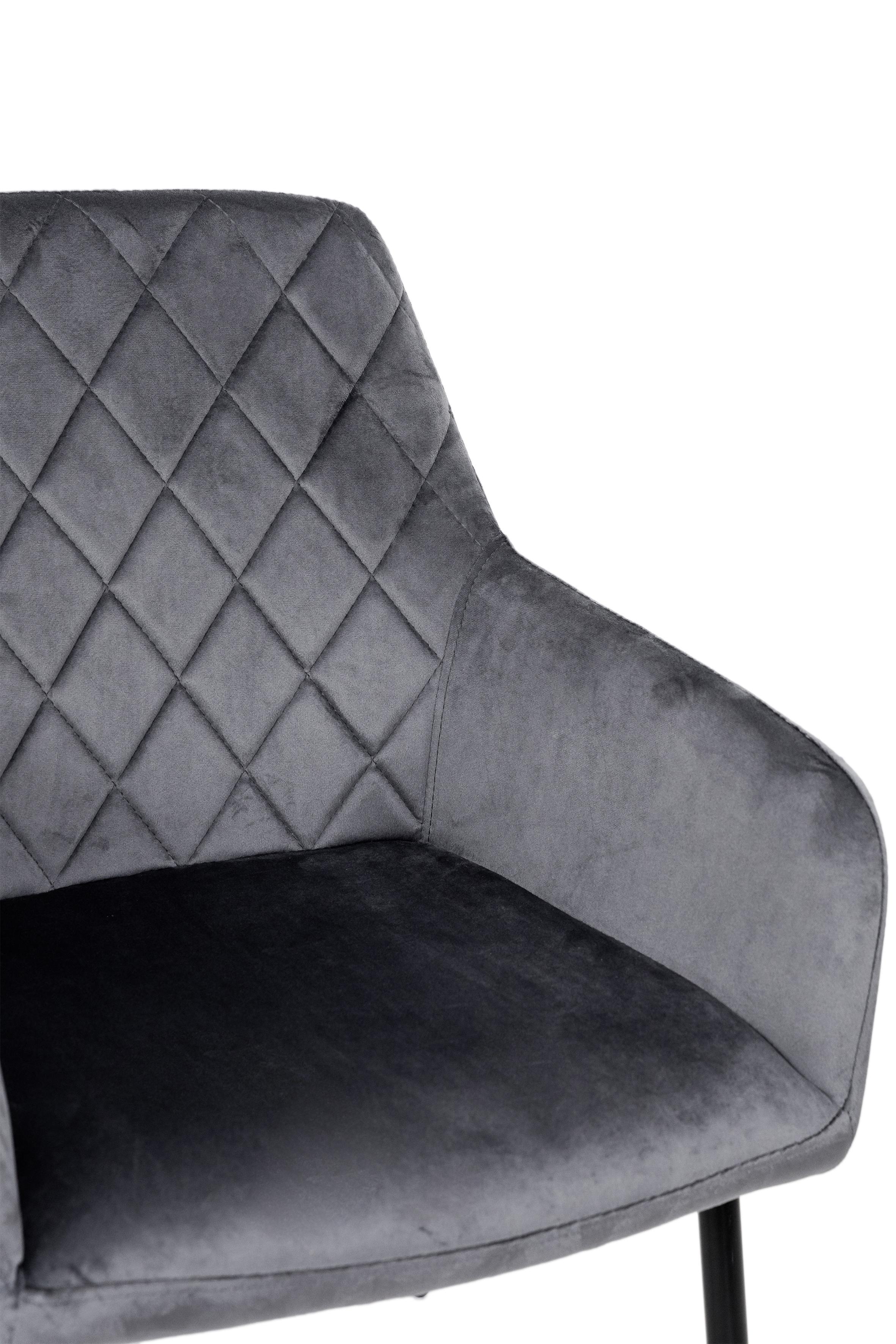 Стілець для кухні та вітальні ГРЕЙС Томас 530х890х570 мм Чорний/Сірий (GAА0057182) - фото 10 Стілець для кухні та вітальні ГРЕЙС Томас 530х890х570 мм Чорний/Сірий (GAА0057182) - фото 10