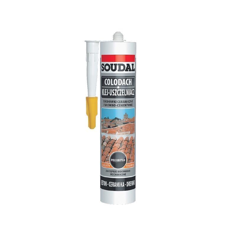 Герметик кровельный SOUDAL COLODACH полиуретановый 290 мл 3 шт. Терракот (000020000000065501)