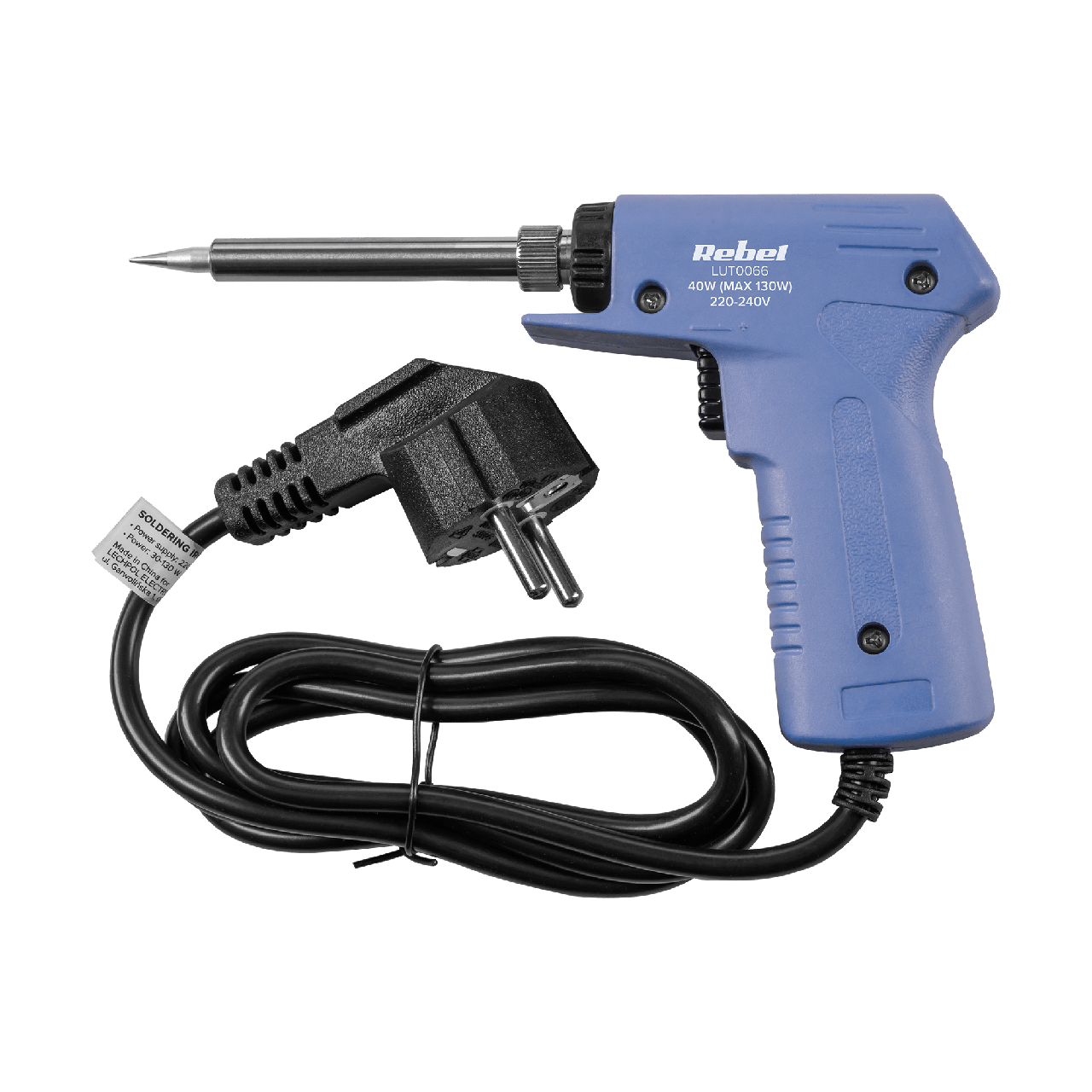 Паяльник-пистолет Rebel LUT0066 30-130  Вт (2237264673)