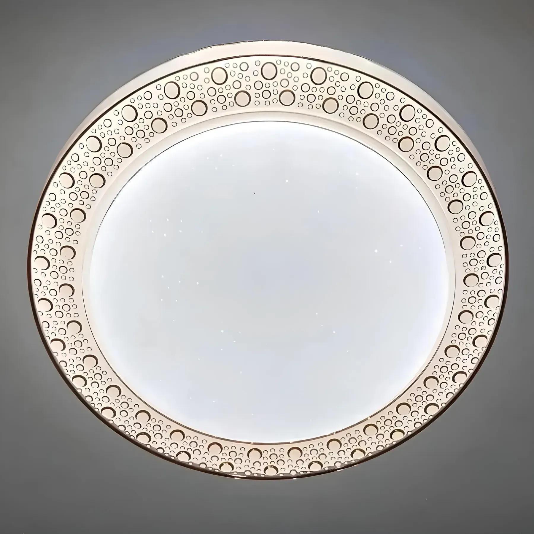 Стельова LED-люстра Valeso V-GLX-19447-300 24W Brown (28686511)