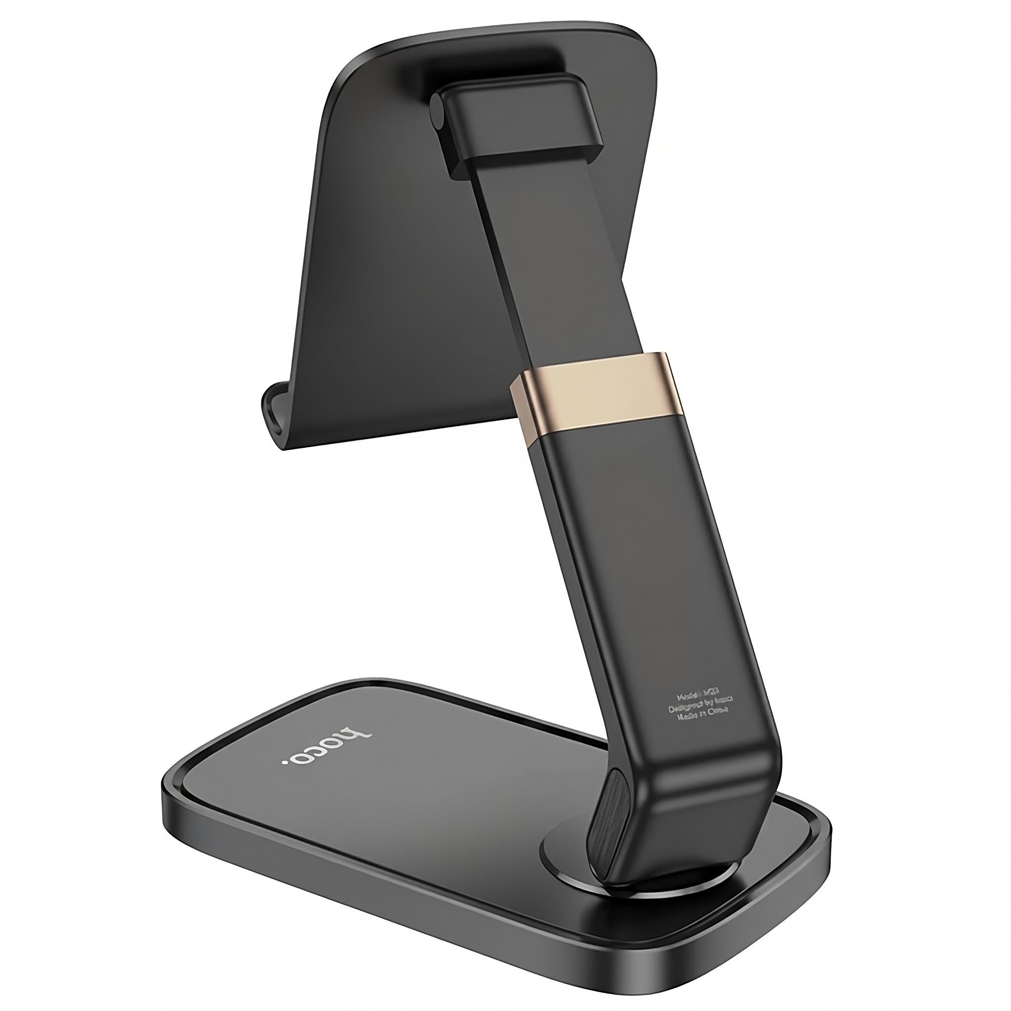 Підставка-тримач для мобільних телефонів Hoco HD8 PC+ABS регульований 4,5-7" Чорний (30827595) - фото 3 Підставка-тримач для мобільних телефонів Hoco HD8 PC+ABS регульований 4,5-7" Чорний (30827595) - фото 3