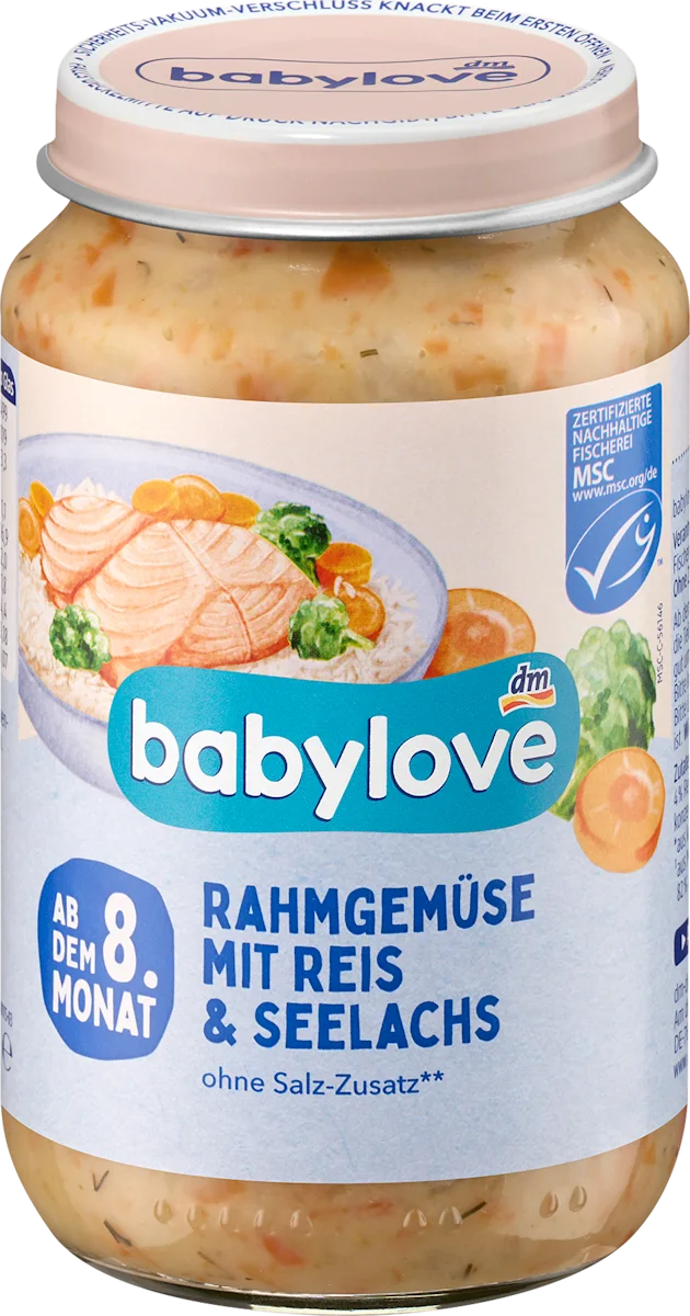 Рис з овочами та минтаєм для дітей з 8 місяців 220 г - фото 1