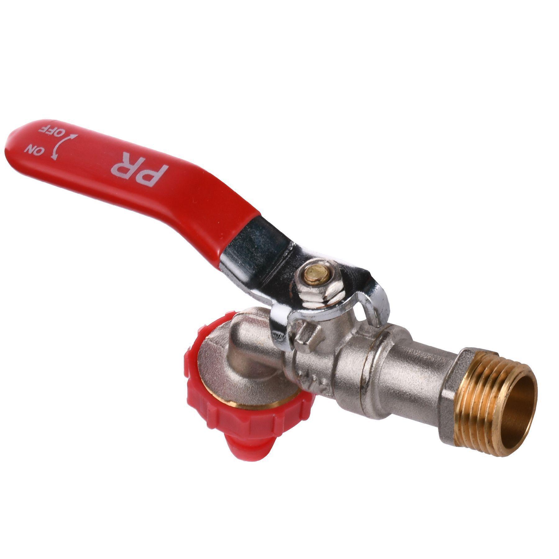 Кран кульовий для поливу NV-4018 PR 1/2″ (GSR-000009846) - фото 2