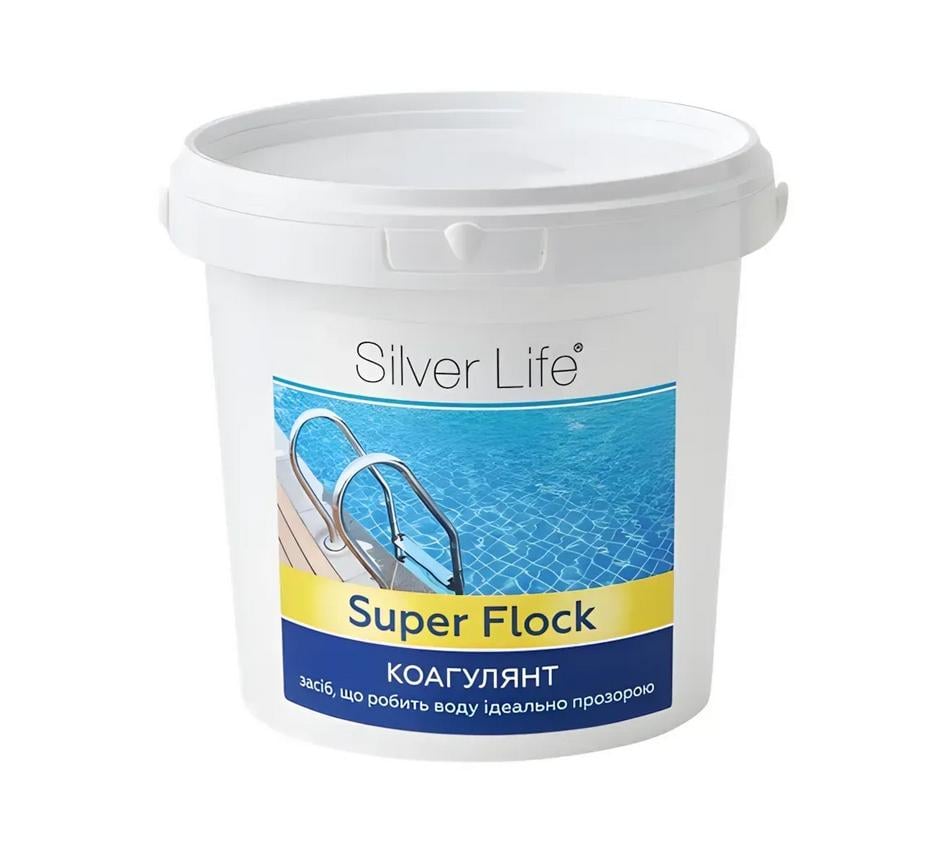 Коагулянт пролонгированного действия в гранулах SL Super Flock 1 кг (35222351) Коагулянт пролонгированного действия в гранулах SL Super Flock 1 кг (35222351)