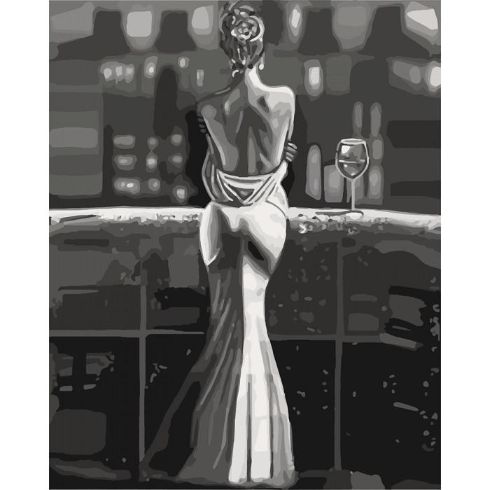 Картина по номерам Ідейка Созерцая город 40х50 см (KHO4611)