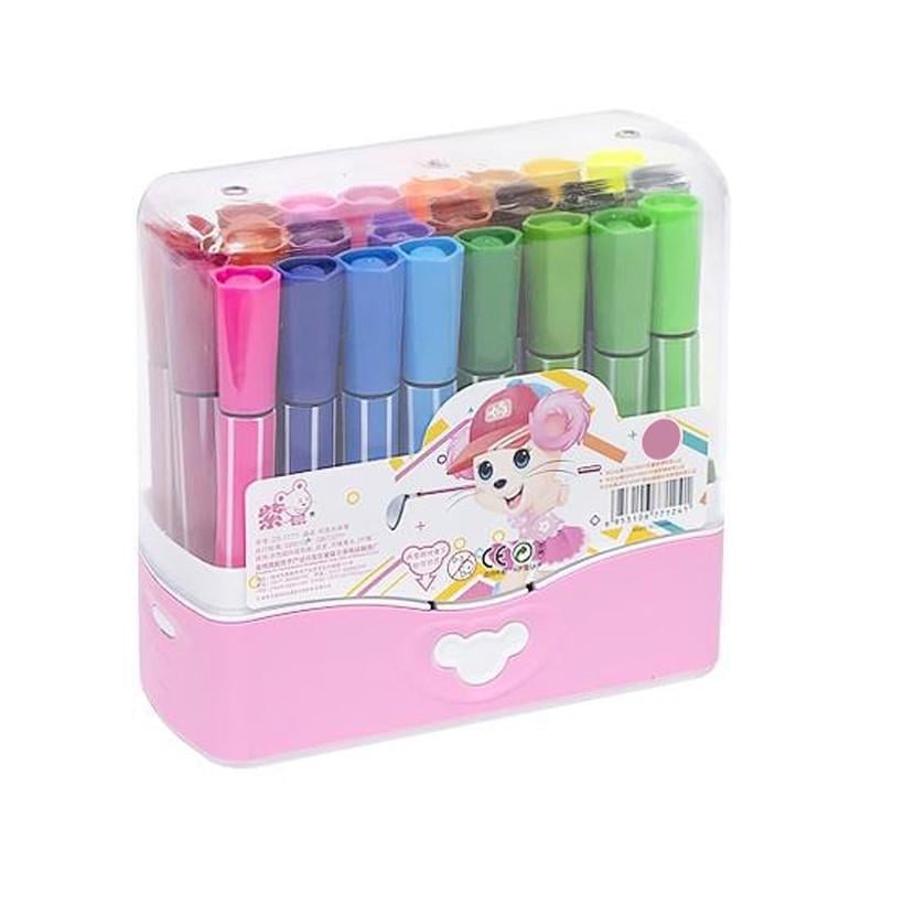 Набор фломастеров Bambi 1771-36 36 цветов Pink