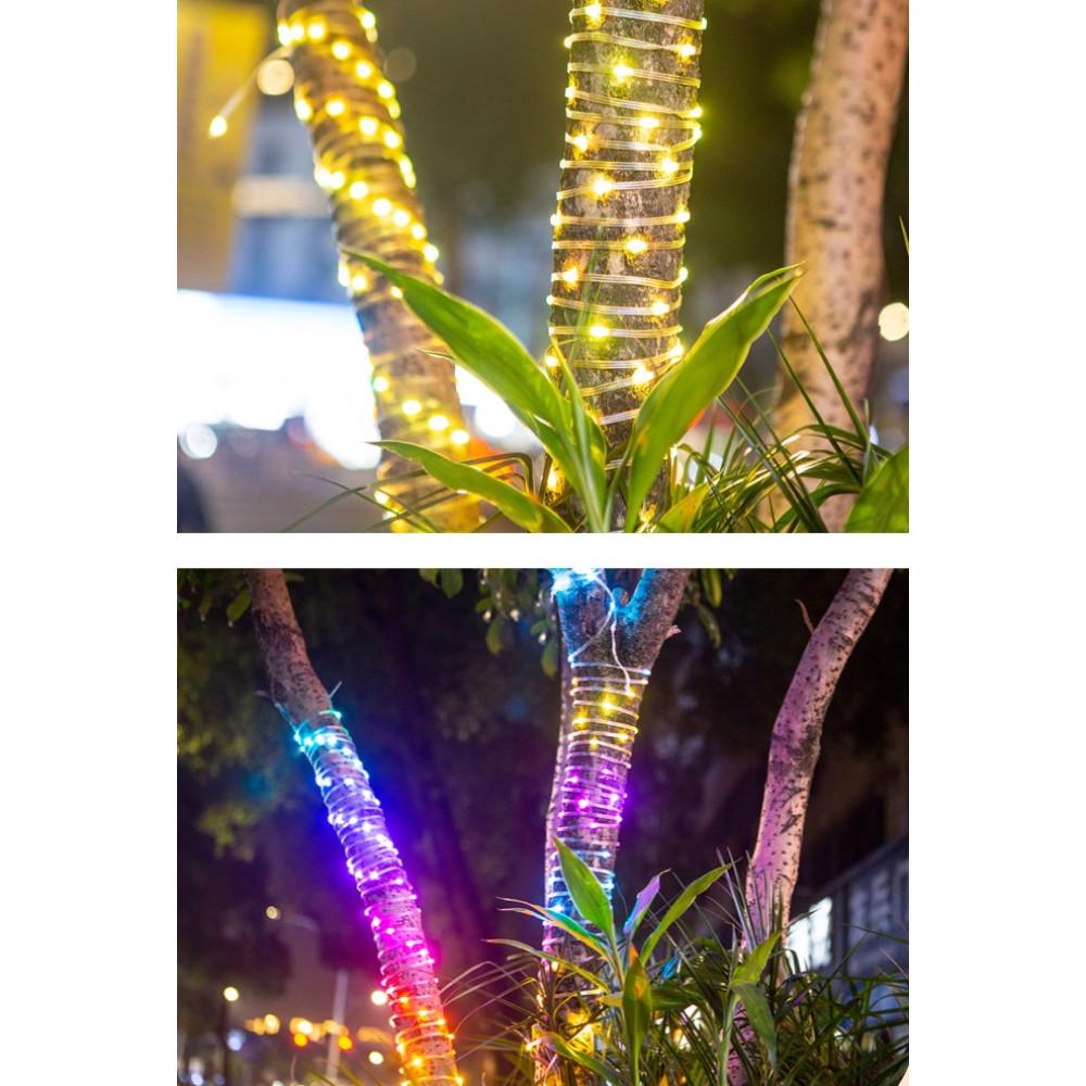 Гірлянда світлодіодна-стрічка вулична Smart LED з Bluetooth та пультом дистанційного керування від USB 20 м 200 Led - фото 12 Гірлянда світлодіодна-стрічка вулична Smart LED з Bluetooth та пультом дистанційного керування від USB 20 м 200 Led - фото 12