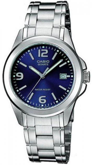 Наручные часы женские Casio LTP-1215A-2A d 25 мм Серебряные (LTP-1215A-2A)