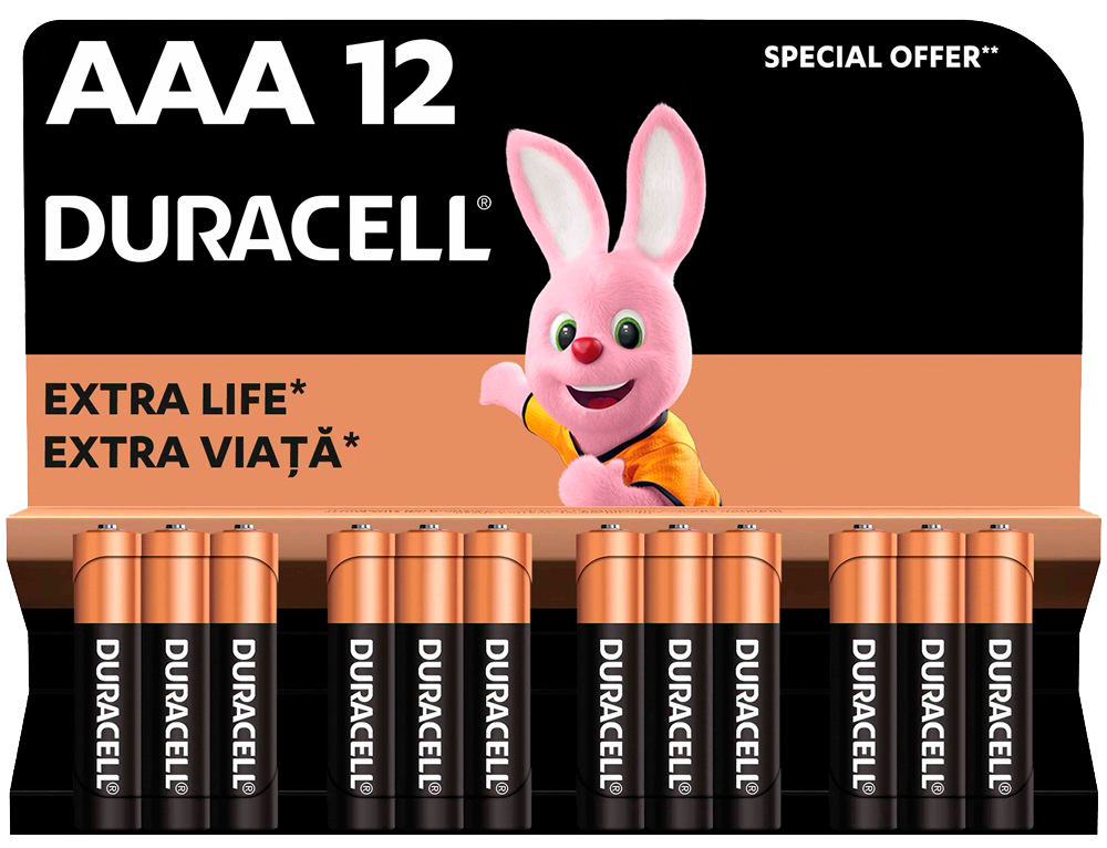 Батарейка Duracell LR03 MN2400 1x12 шт. (UG-5014479/5005965/5014448/5016917)
