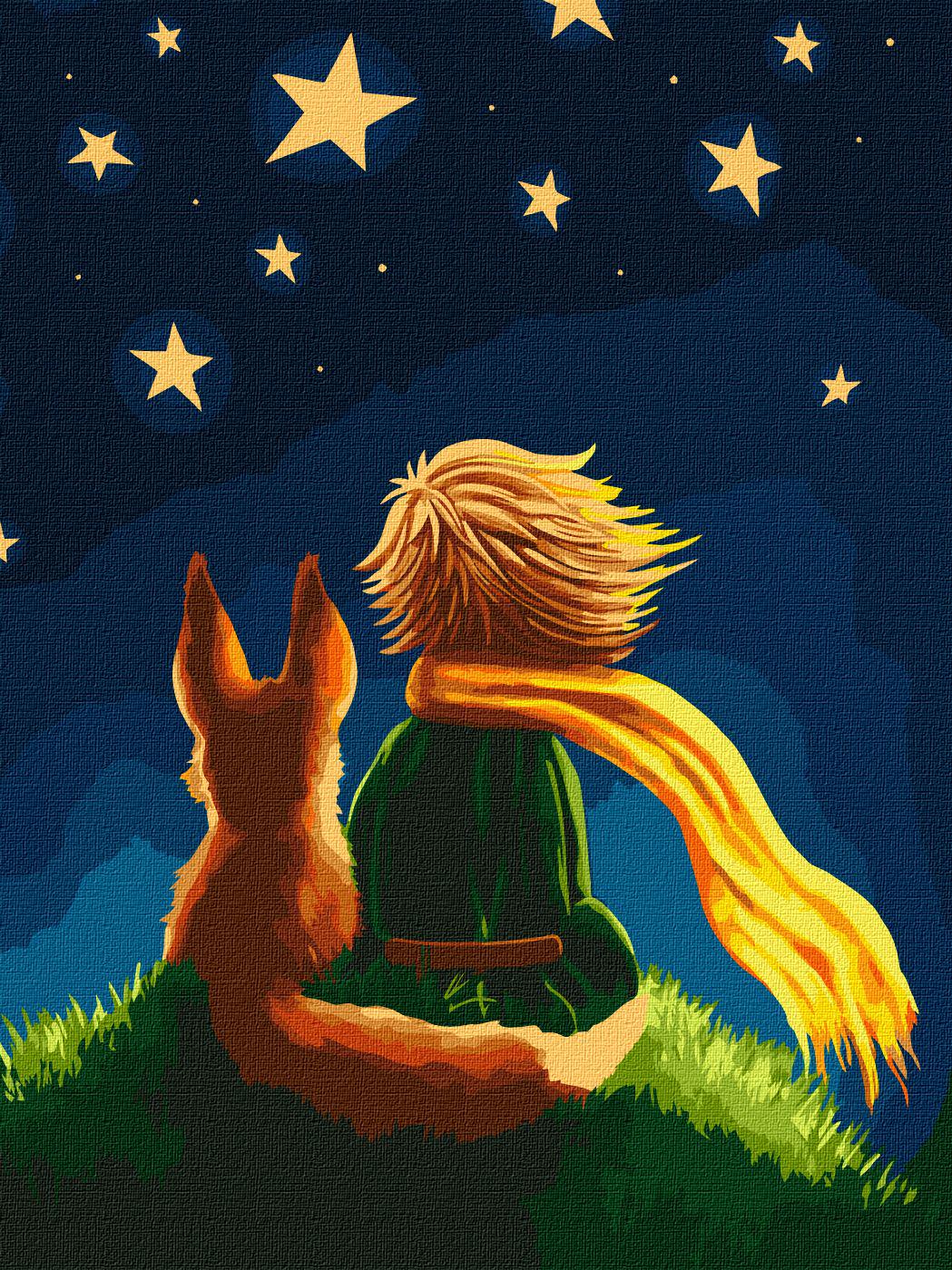 Картина по номерам Идейка Сказочные друзья 30х40 см (Id-KHO2318)