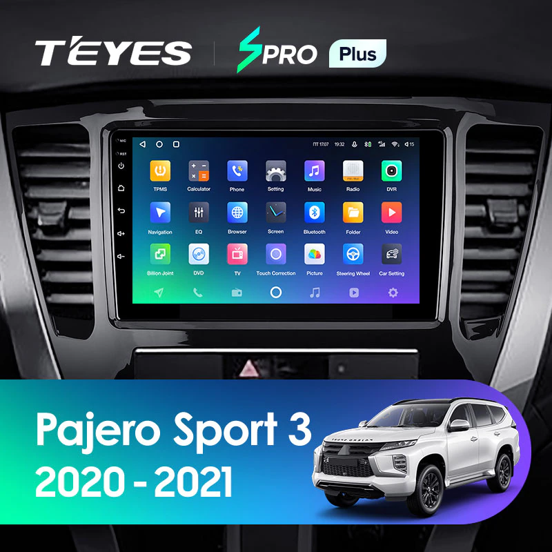 Автомагнітола штатна Teyes SPRO Plus для Mitsubishi Pajero Sport 3 2020-2021 Android SPRO PLUS 6/128G Wi-Fi/4G - фото 3