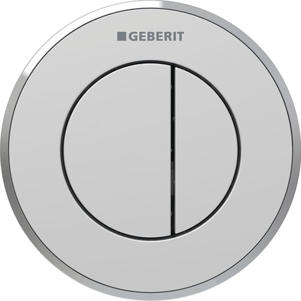 Кнопка для установки Geberit Type 10 пневматическая Хром матовый (116.055.JQ.1)