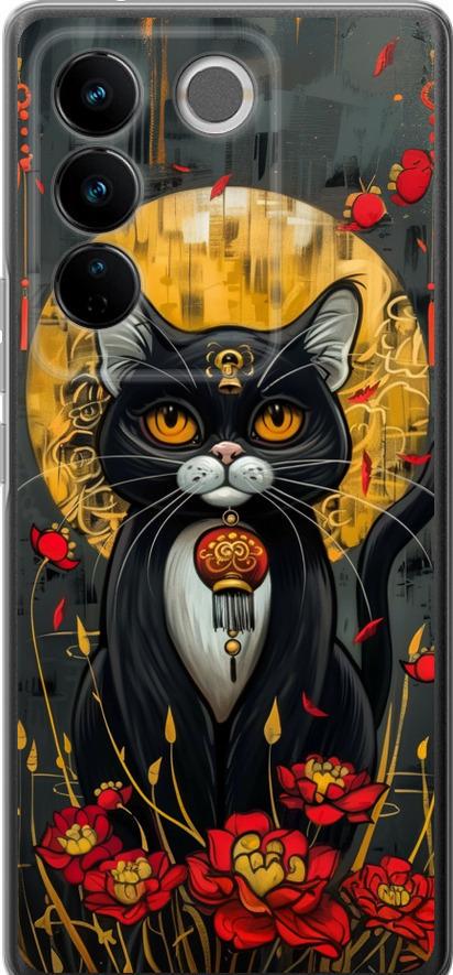 Чехол на Vivo S16 Pro China Cat (6134u-3123-42517) Чехол на Vivo S16 Pro China Cat (6134u-3123-42517)