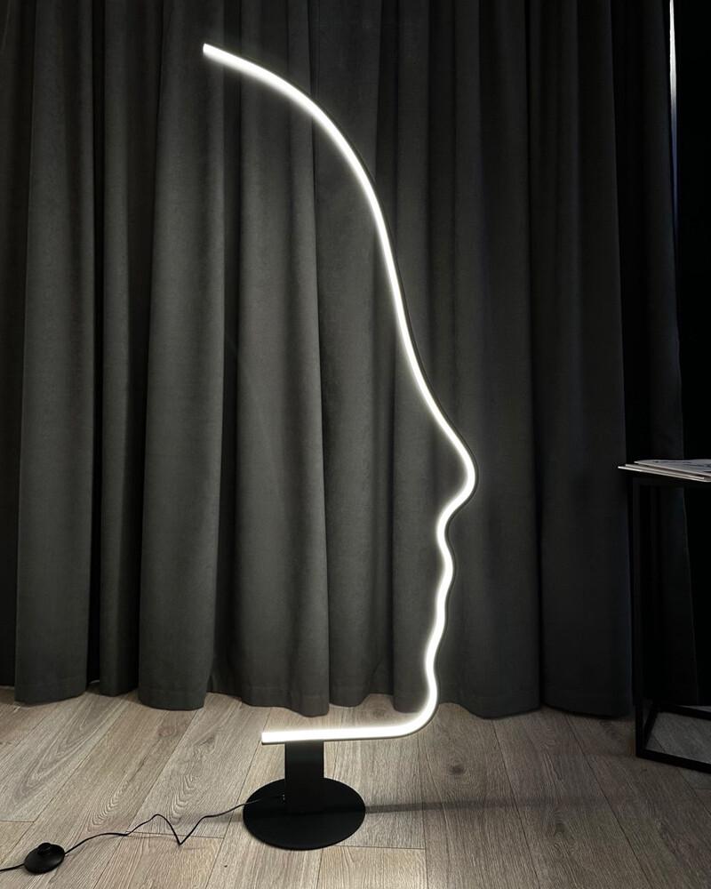 Торшер Polux 330154 Stranger LED 1x25W 4000K 3000Lm IP20 Черный (26394495) - фото 4 Торшер Polux 330154 Stranger LED 1x25W 4000K 3000Lm IP20 Черный (26394495) - фото 4