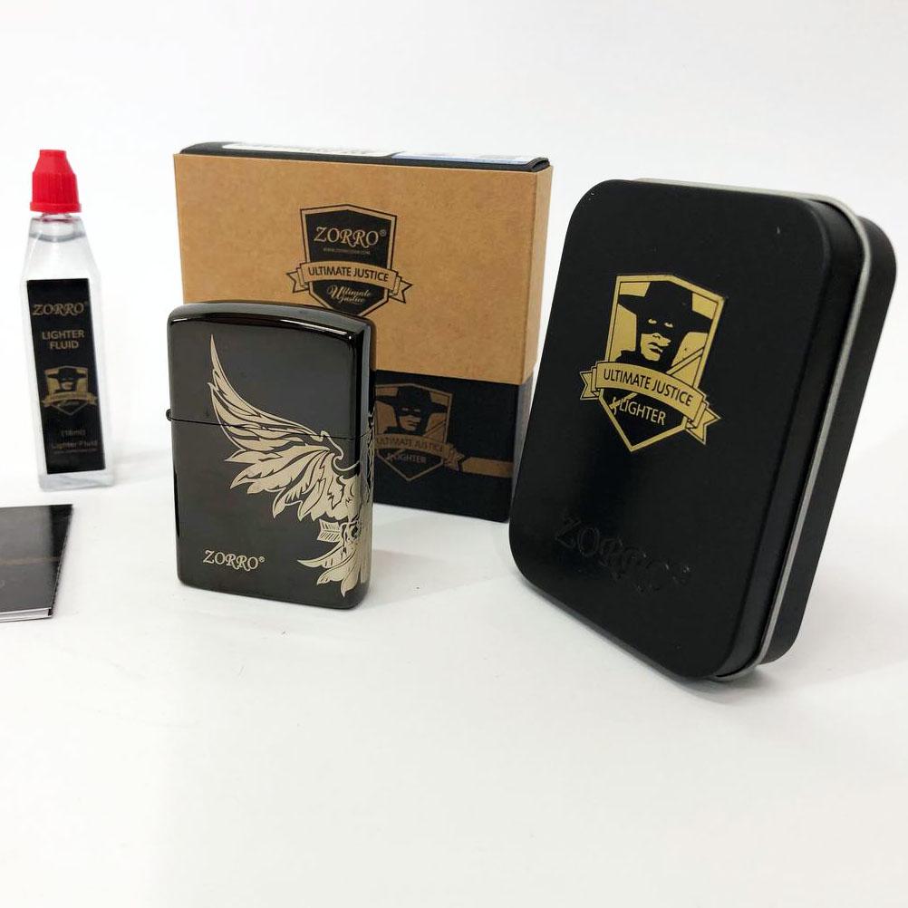 Набор для зажигалки бензиновая Zorro HL-290 Черный (310852) - фото 2 Набор для зажигалки бензиновая Zorro HL-290 Черный (310852) - фото 2