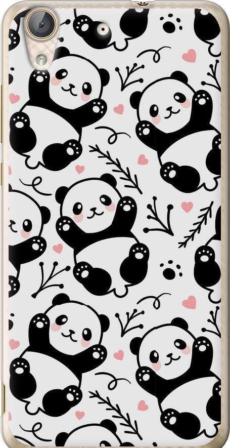 Чехол на Huawei Y6 II Панды (4318u-338-42517)