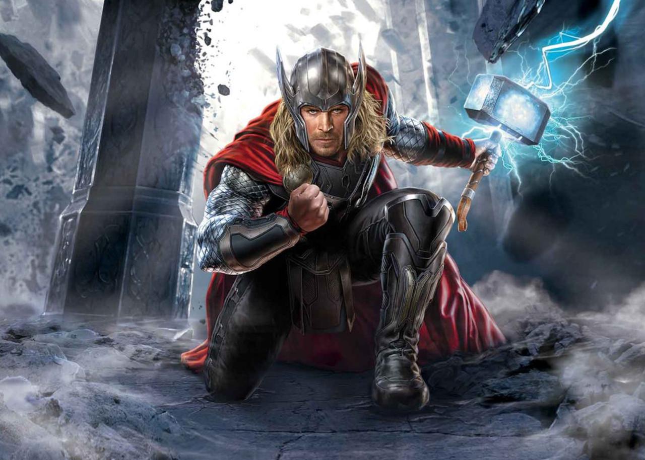 Картина GeekLand Thor персонаж из фильма (TR.09.006)