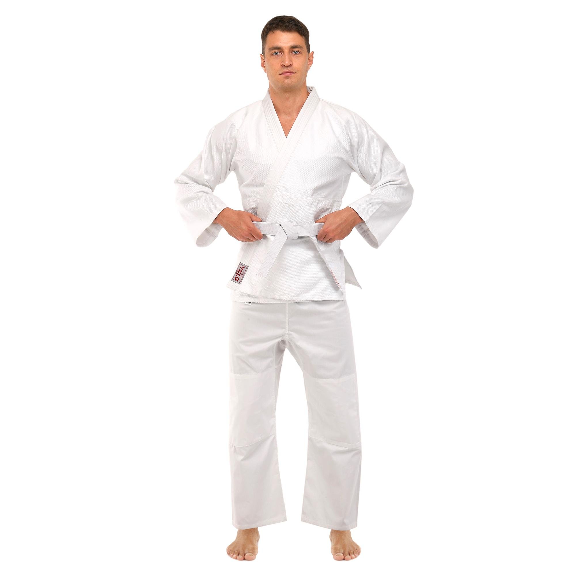 Кимоно дзюдо VELO VL-4406 450 г/м2 р. 5/180 см Белый (6936116105617)