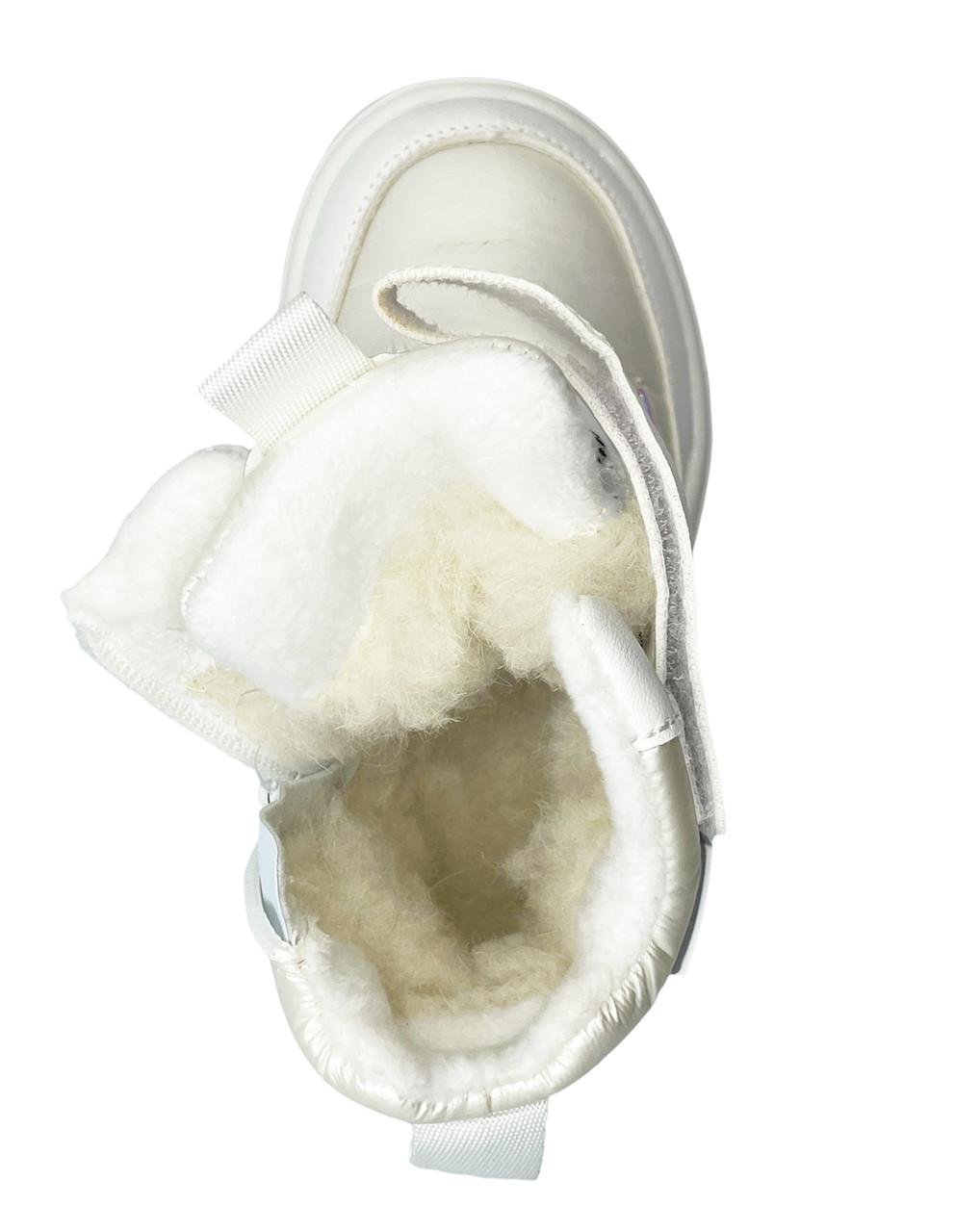 Черевики зимові для дівчаток BBT T6972-6/25 р. 25 Білий - фото 2 Черевики зимові для дівчаток BBT T6972-6/25 р. 25 Білий - фото 2