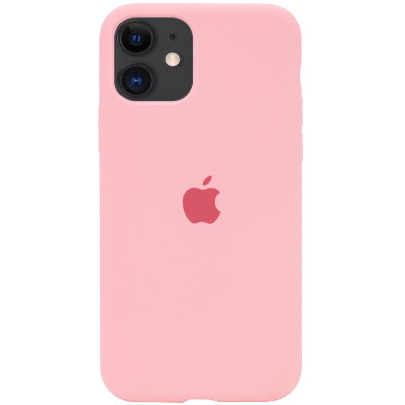 Противоударный чехол Silicone Case Full Protective AA для Apple iPhone 11 6.1" Розовый/Pink
