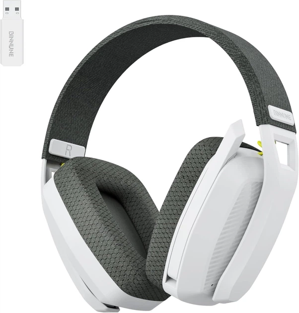 Наушники BINNUNE BW06 LIGHTSPEED Wireless Gaming Headset White-Grey (34377547)