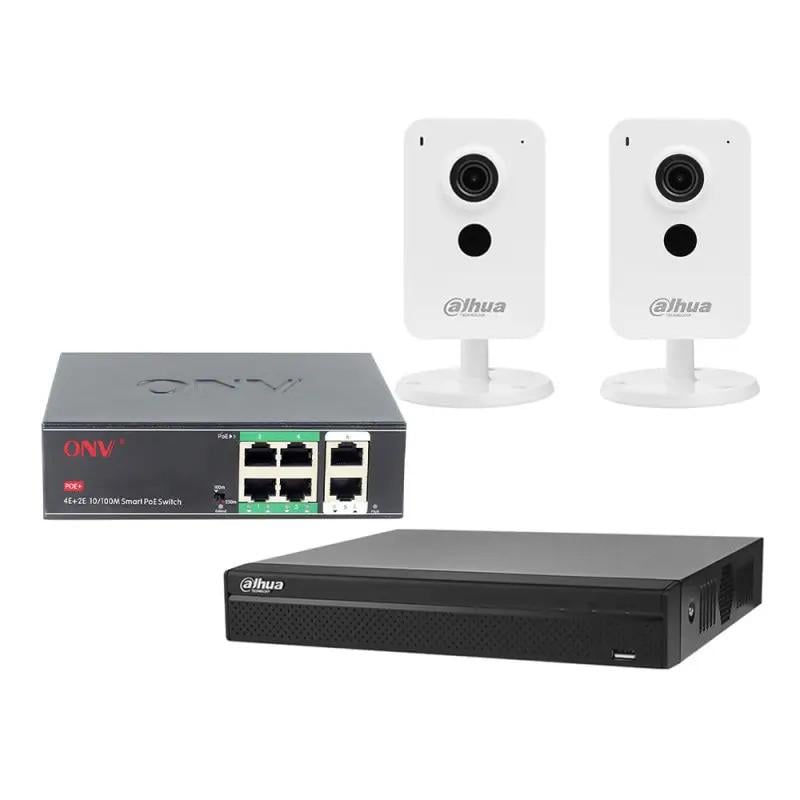 Комплект IP видеонаблюдения Dahua KIT-DH114
