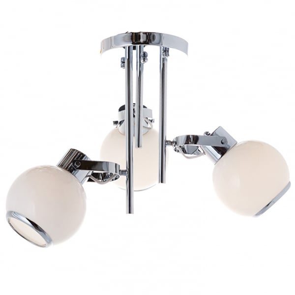 Люстра Flora на 3 круглых плафона Белый (MT006/3)