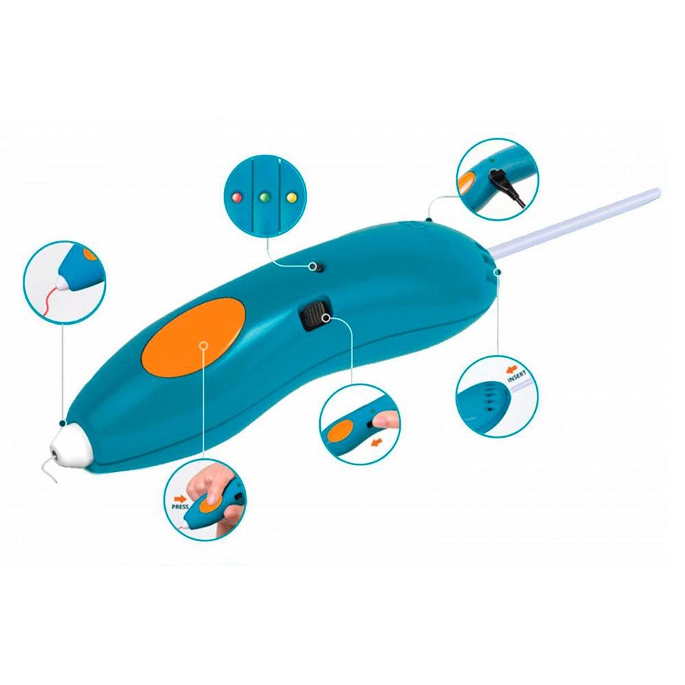 3D-ручка 3Doodler Start Креатив Blue (3DS-ESST-MULTI-R-17) - фото 3 3D-ручка 3Doodler Start Креатив Blue (3DS-ESST-MULTI-R-17) - фото 3