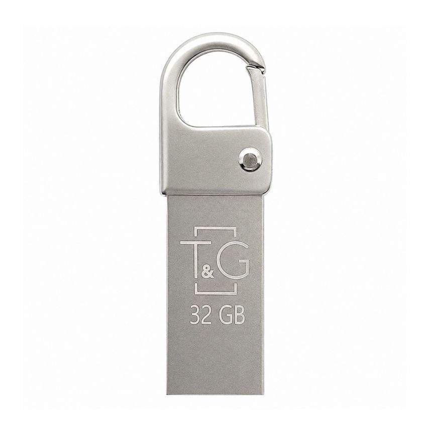 Флеш-пам'ять USB T&G Metal 32GB USB 2.0 з карабіном (027) Флеш-пам'ять USB T&G Metal 32GB USB 2.0 з карабіном (027)