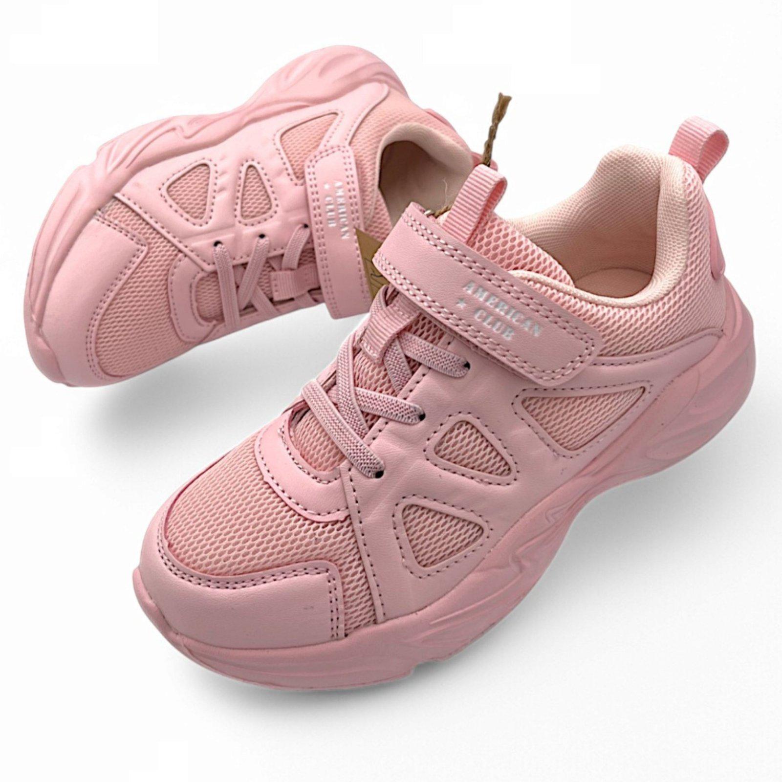 Кросівки для дівчинки American Club р. 30 Рожевий (VM889s)