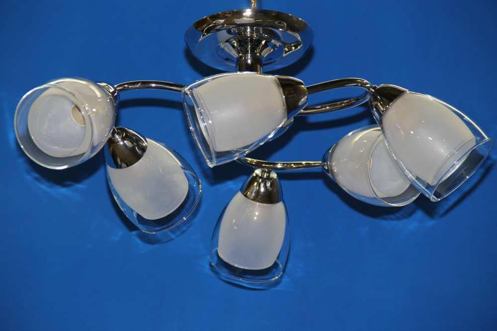 Люстра с плафонами Ray L88391/6 CR (IR005894)