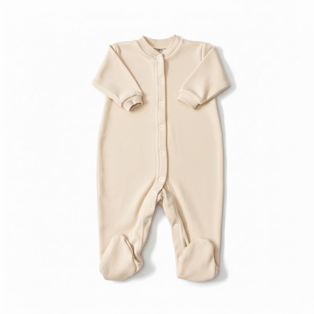 Чоловічок дитячий бавовняний унісекс р. 62 Молочний