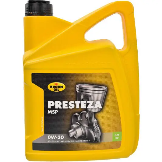 Моторное масло KROON OIL Presteza MSP 0W-30 5 л (37320)