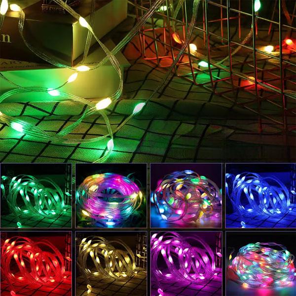 Гирлянда на шлейфе с катушкой 10 м Разноцветная (30365025) - фото 4 Гирлянда на шлейфе с катушкой 10 м Разноцветная (30365025) - фото 4