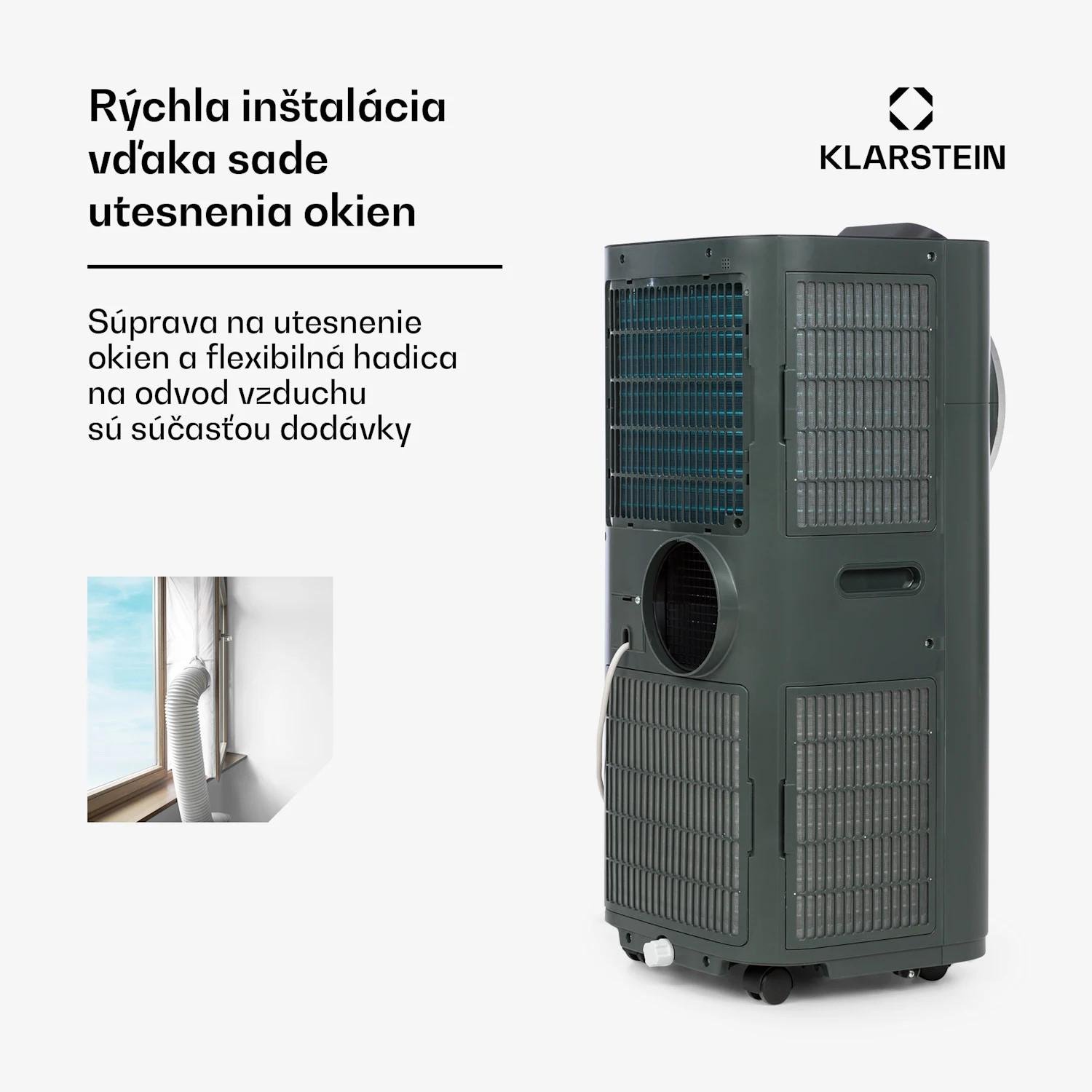 Кондиціонер мобільний Klarstein Kraftwerk Smart 12000 BTU (10034665) - фото 4 Кондиціонер мобільний Klarstein Kraftwerk Smart 12000 BTU (10034665) - фото 4