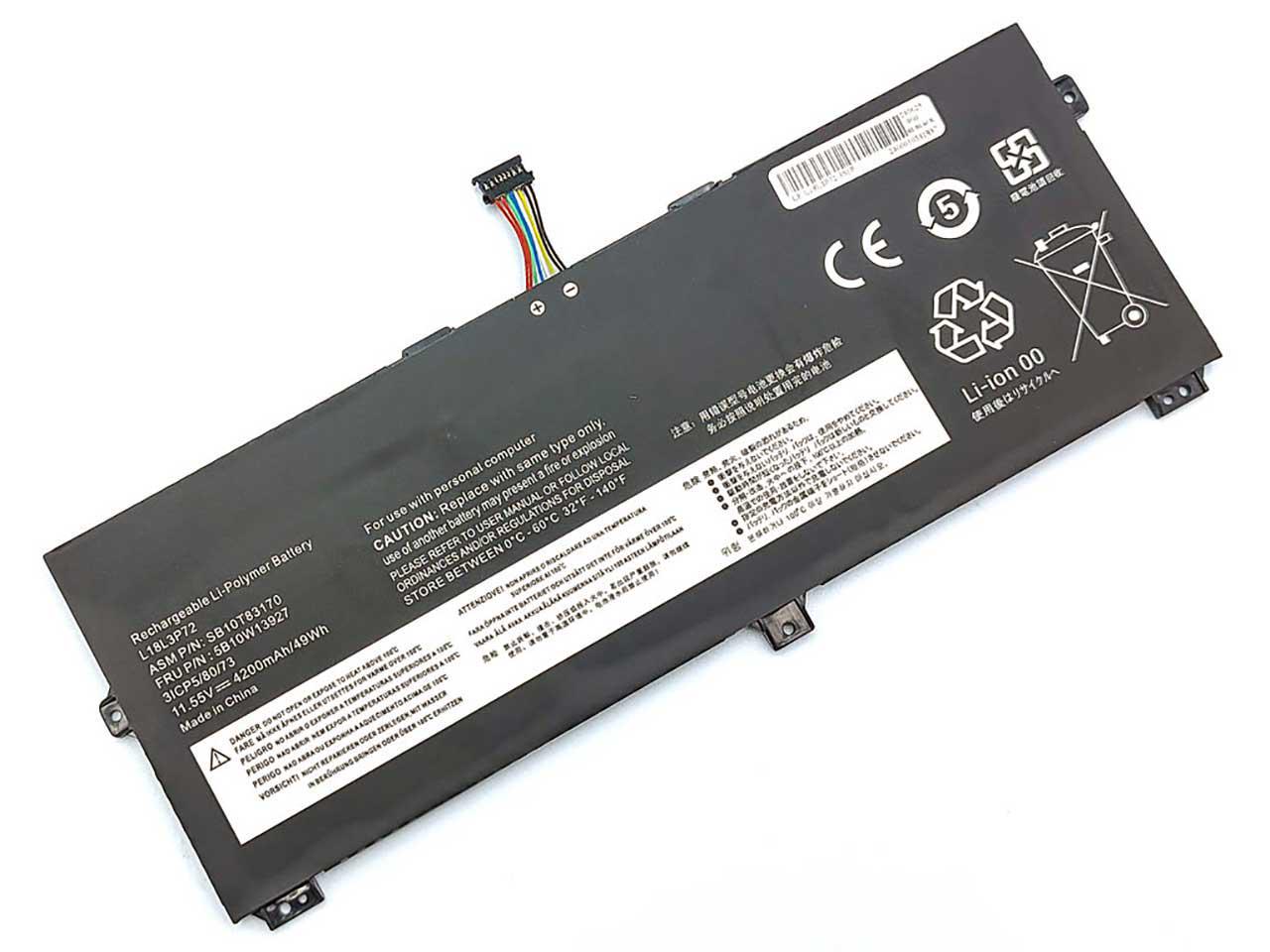 Аккумулятор для Lenovo L18L3P72 (154196)