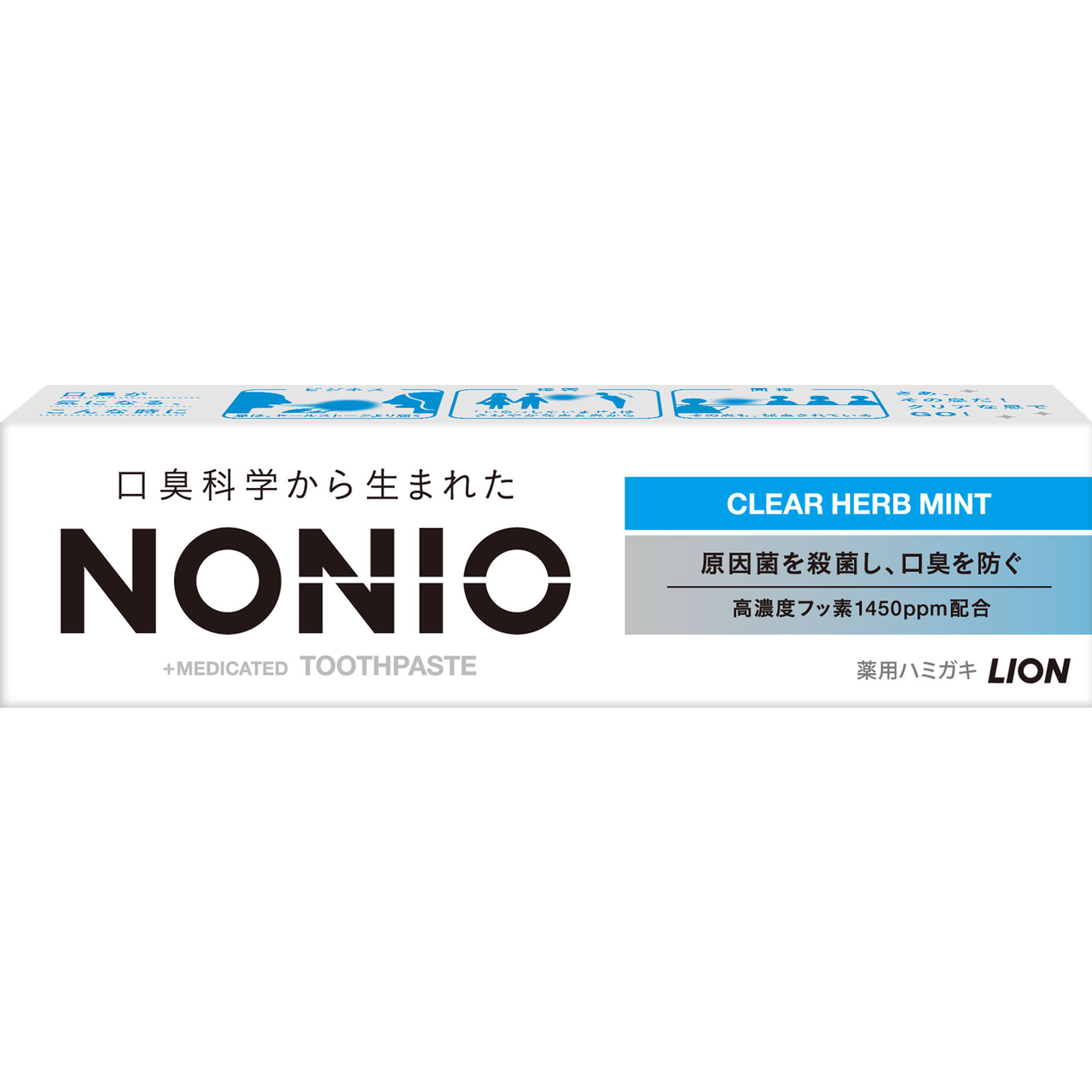 Зубная паста NONIO Lion Свежая Мятный 30 г (273226)